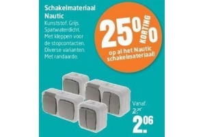 nautic schakelmateriaal