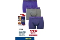 dim 3 pack herenboxers