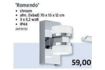 badkamerverlichting romendo