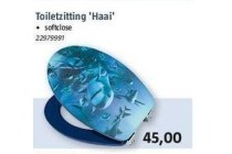 toiletzitting haai