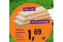 steigerhout ongesorteerd