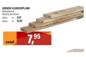 grenen vlonderplank