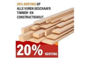 alle vuren geschaafd timmer en constructiehout