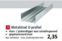 metalstud u profiel