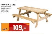 picknicktafel easy