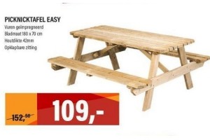 picknicktafel easy