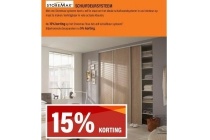 storemax schuifdeursysteem