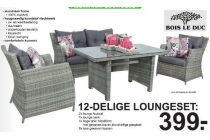 bois le duc 12 delige loungeset