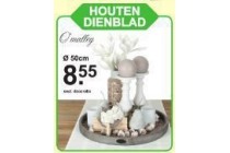 houten dienblad