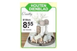 houten dienblad