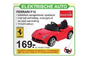elektrische speelgoed auto