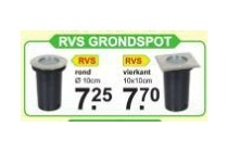 rvs grondspot