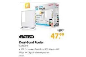 dual bander router x6 n900