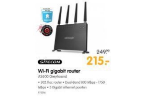 wifi gigabit router