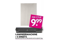 lamineermachine 5 sheets