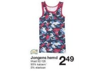 jongens hemd