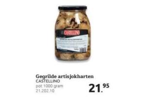 gegrilde artisjokharten