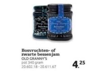 bosvruchten of zwarte bessenjam