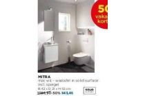 mitra wastafel in solid surface