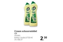 cream schuurmiddel