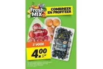 ah sable druiven zoete kleine appeltjes of pluots