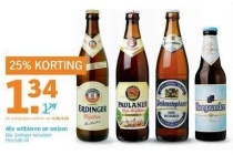 alle witbieren en weizen