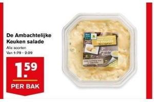de ambachtelijke keuken salade