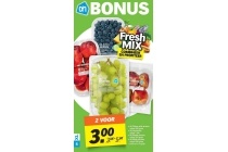 ah blauwe bessen nectarines wilde perziken of witte druiven
