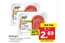 beefburgers