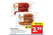 kalkoenspiesjes