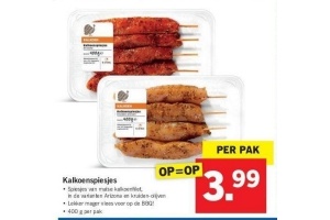 kalkoenspiesjes