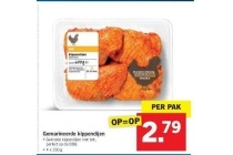 gemarineerde kippendijen