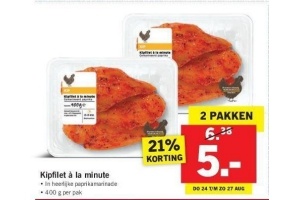 kipfilet a la minute