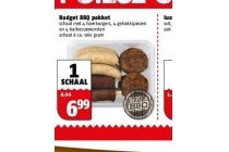 budget bbq pakket