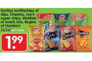 verschillende merken chips