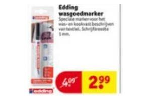 edding wasgoedmarker