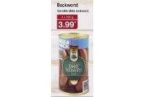 dikke bockworst