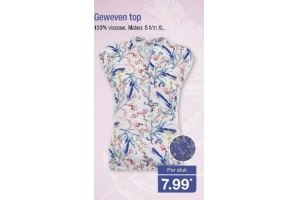 geweven top