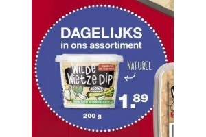 wilde wietze dip naturel