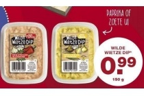 wilde wietze dip paprika of zoete ui