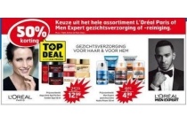 keuze uit het hele assortiment l oreal paris of men expert gezichtsverzorging of reiniging