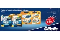 gillette fusion en fusion proglide manual of power