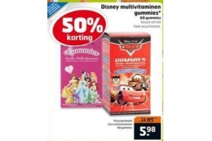 disney multivitaminen gummies
