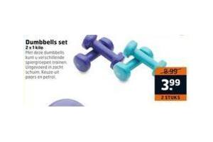 dumbbells set