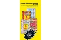 snoeprollen voordeelpak