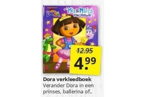 dora verkleedboek