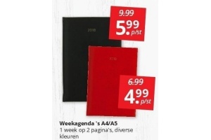 weekagenda s a4 a5