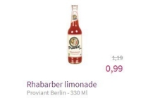 rhabarber limonade