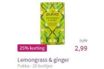 pukka lemongrass en ginger