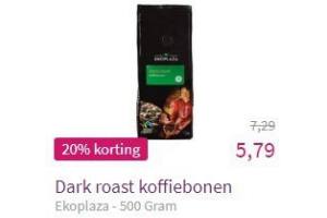 ekoplaza dark roast koffiebonen